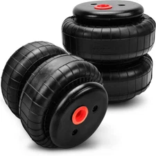 2pcs New Air Ride Suspension Bag Standard 2500 lb 1/2"npt Single Port Universal