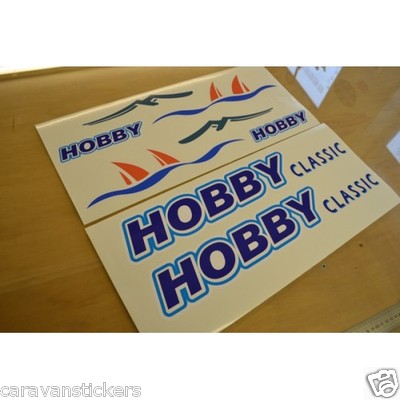 Hobby Classic Caravan Sticker Decal Graphic Set Of Ebay