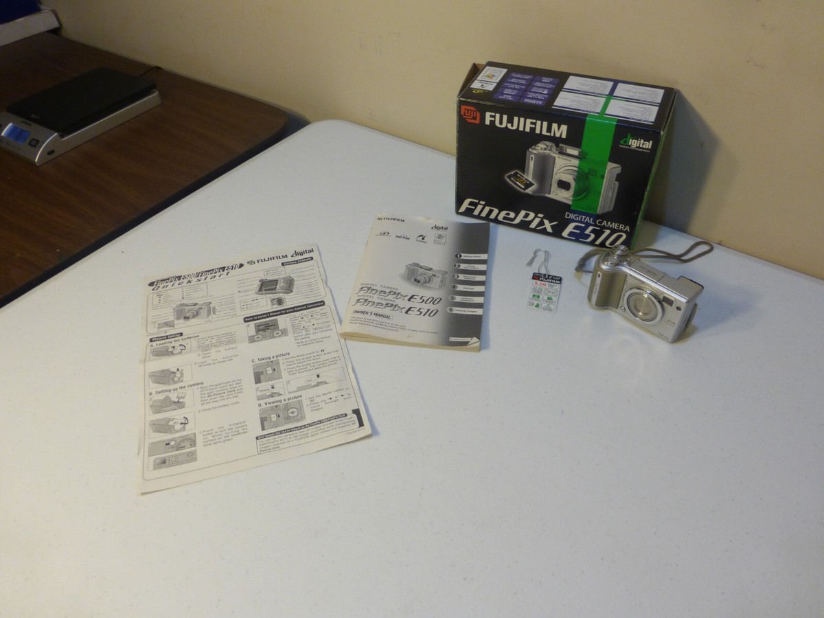Fujifilm Finepix E510 5MP Digital Camera with Optical Zoom w