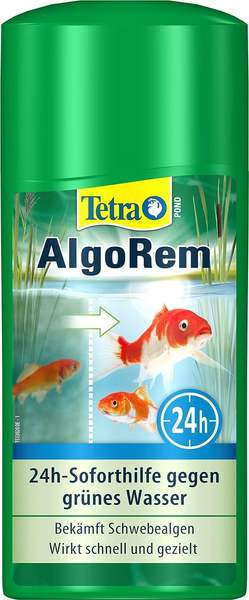 Tetra Pond Algorem Algenmittel Gegen GrüNes Wasser Schwebealgen Im Teich 500Ml-image