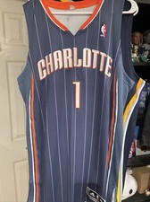 Stephen Jackson Charlotte Bobcats Adidas Rev 30 Jersey Size 2XL+2