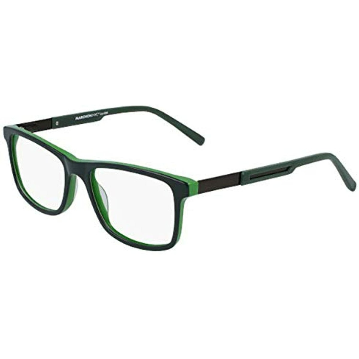 NEW KIDS MARCHON JR M-6501 301 Olive Eyeglasses 48mm with Case