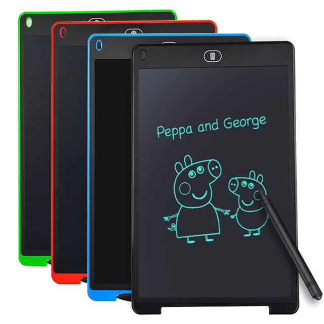 12" Electronic Digital LCD Writing Tablet Drawing Board Graphics for Kids Gifts