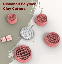 Discoball Polymer Clay Cutters