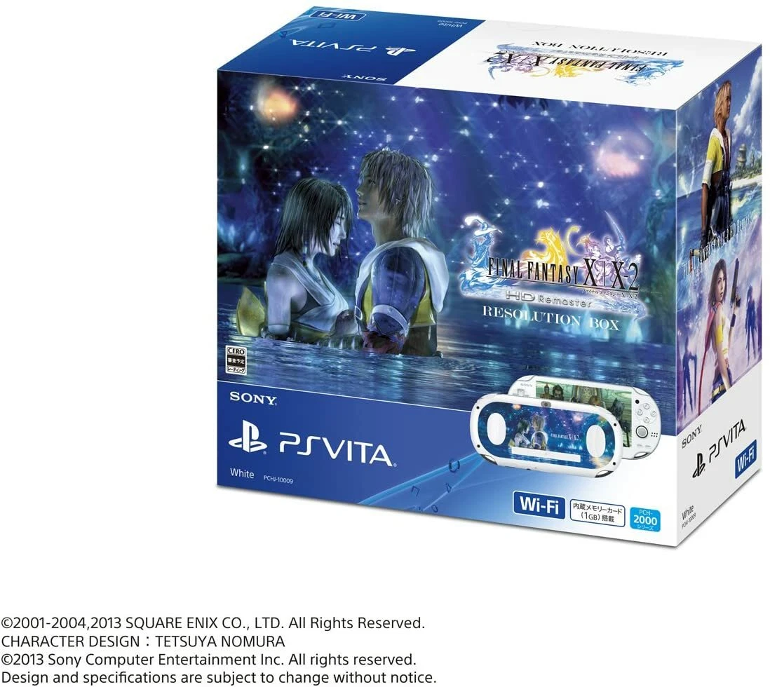 PlayStation Vita FINAL FANTASY X/X2 HD Remaster RESOLUTION BOX | eBay