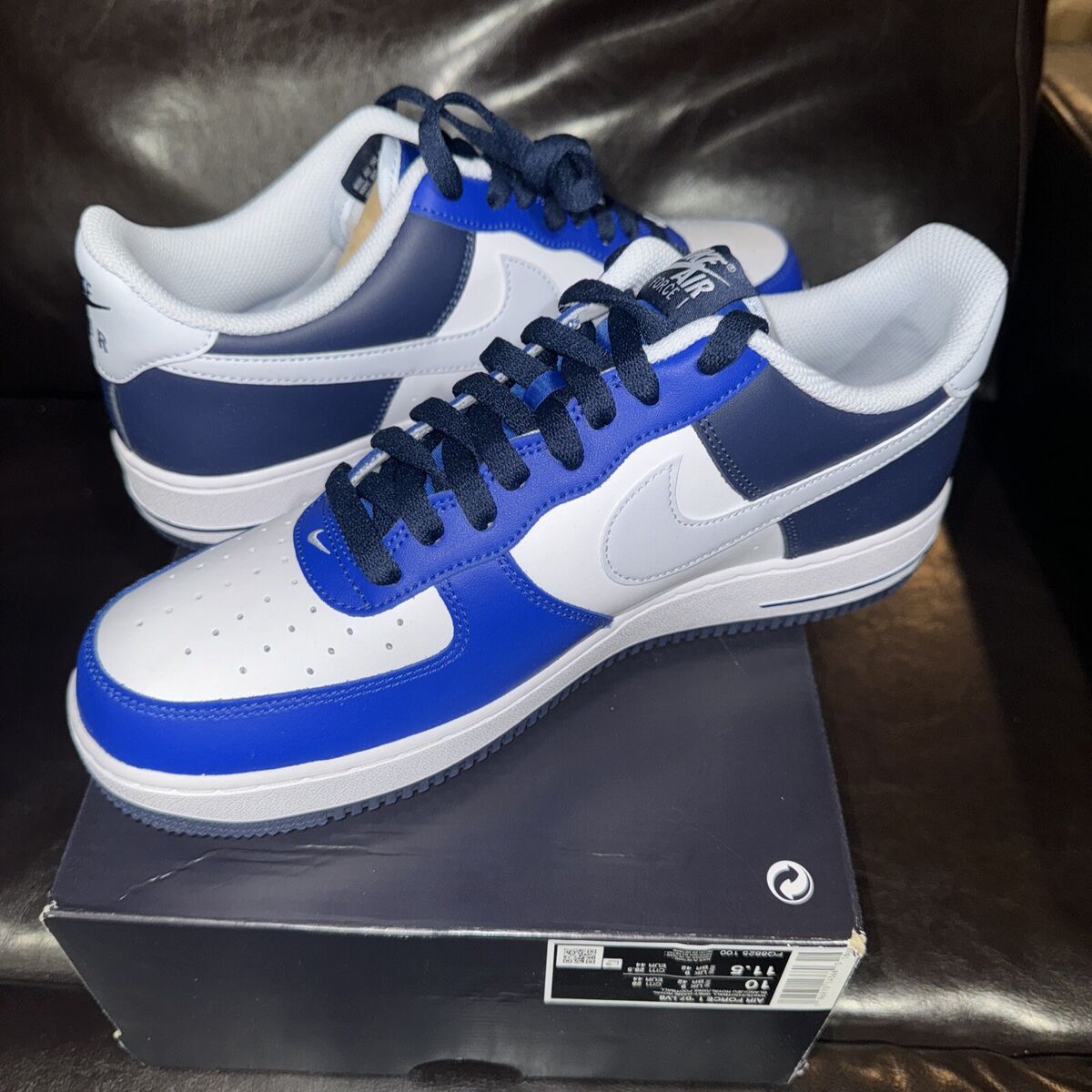 Men's Nike Air Force 1 '07 LV8 White/Football Grey-Game Men's Nike Air Force 1 '07 LV8 White/Football Grey-Game
