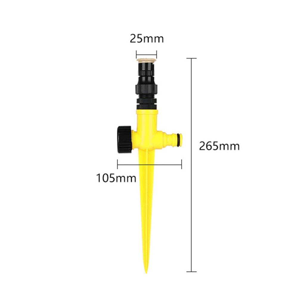 Coverage 360 Rotating Watering Spray Irrigation Hose Lawn Garden