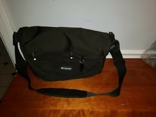 Columbia Black Diaper Bag wi Thermal Pocket for Bottles. Pacifier Pocket  other