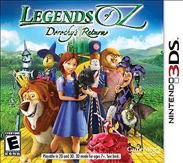 Legends of Oz: Dorothy's Return (Nintendo 3DS, 2014)