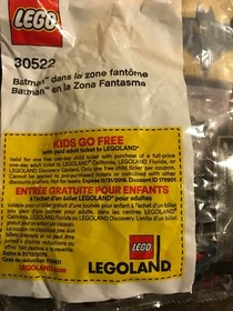 LEGO The Batman Movie 30522 Batman in the Phantom Zone Polybag, NIP; 59 Pieces