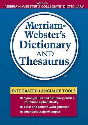 Merriam-Webster's Dictionary and Thes - 9780877796404, Taschenbuch, Merriam-Webster