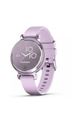 New GARMIN Lily Sport Metallic Lilac Smart Watch 12 Months