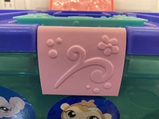 Littlest Pet Shop LPS Replacement Part Tacklebox Tackle Box Latch Storage Pink