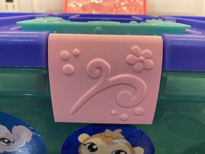 Littlest Pet Shop LPS Replacement Part Tacklebox Tackle Box Latch Storage Pink