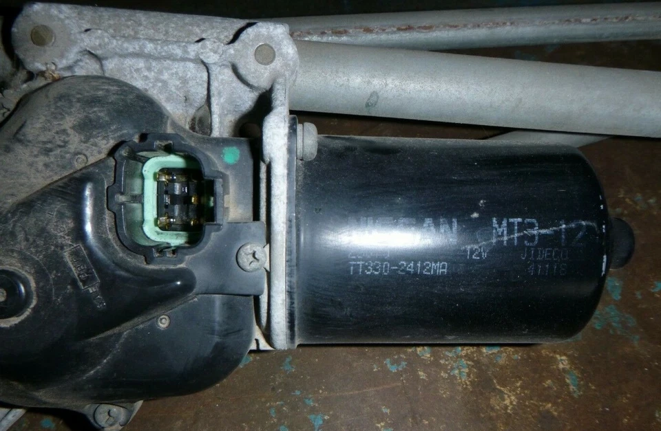 Nissan Pulsar N16 Sedan 00-05 Front Wiper Motor and Linkages (RHD) - Image 2 of 3