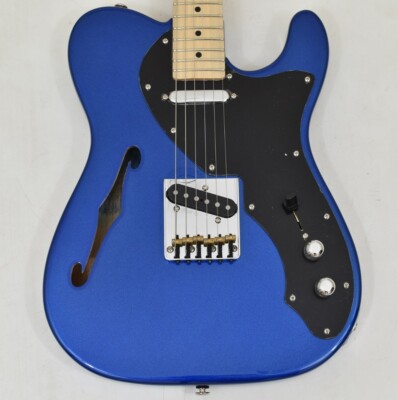 G&L ASAT CLASSIC エレキギター G&L USA ASAT Classic Thinline Guitar Midnight Blue Metallic 4092