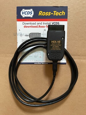 7 Day VCDS RENTAL ? Hex-V2 Ross-Tech USB Scanner VW/AUDI ✓ Same 