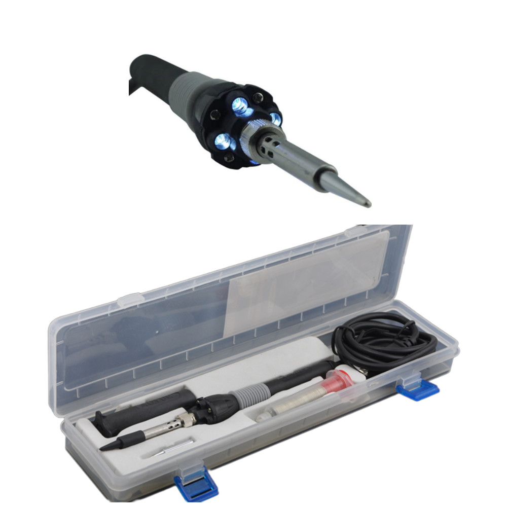 Aoyue 70W 220V Soldering Iron With LED Lights Electronics Welding Solder Tool