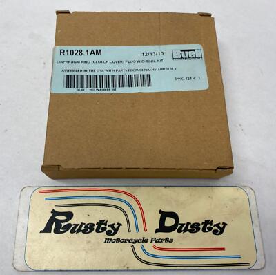 Buell Diaphragm Ring Clutch Cover Plug w/o O-Ring Kit R1028.1AM