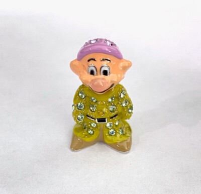 New Disney Parks Arribas Brothers Swarovski Crystal Dopey Jeweled