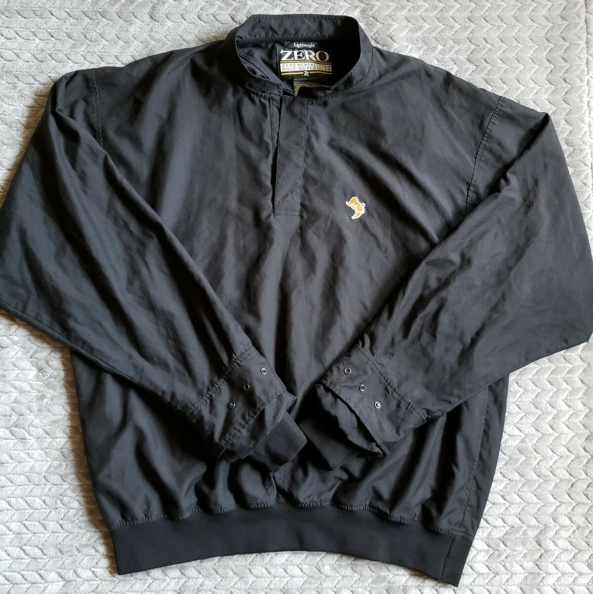 Zero Restriction Long Sleeve Pullover Golf Jacket Men s Size Large