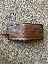 Vintage Horse Head Saddle Leather Wallet