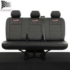 Vw Transporter T5/T5.1 Rear Seat Covers Leatherette & Embroidery (2003-2015) 871