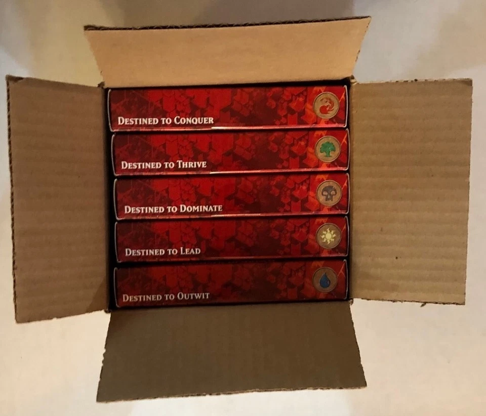Set of 5  MTG Magic the Gathering BORN OF THE GODS 2014 PRERELEASE Kits  SEALED - Image 4 of 4
