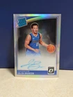 2018-19 Donruss Optic Jalen Brunson Rated Rookie Holo RC Auto #179 Mavericks