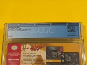 Goldeneye 007 (1st Print, 1997, CGC 7.5) Nintendo 64 N64 not WATA PSA VGA 😊