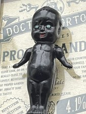 Vintage Kewpie Doll Figure Black Celluloid 88.8mm Super Rare Collection Retro