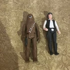 New ListingVintage 1977 Han Solo and Chewbacca Kenner Star Wars Action Figure