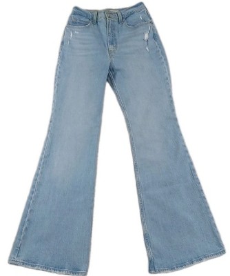 Levi's Jeans 70's High Flare Leg Women's Size 26x31 Blue Big E Premium Pants