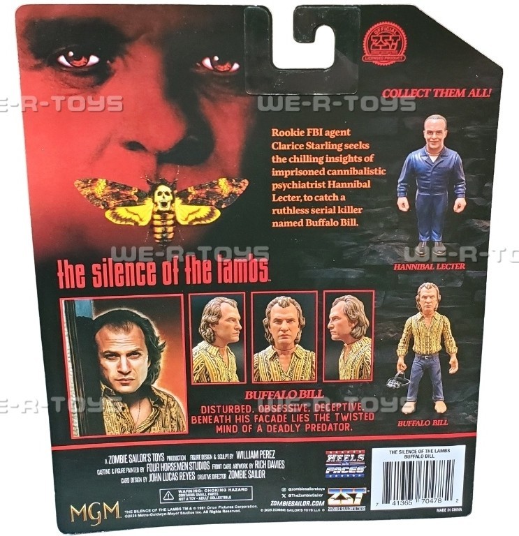 The Silence of the Lambs Buffalo Bill Action Figure Zombie