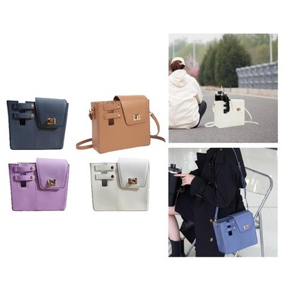 Crossbody Wasserbecher Aufbewahrungstasche Wasserflasche Tasche für