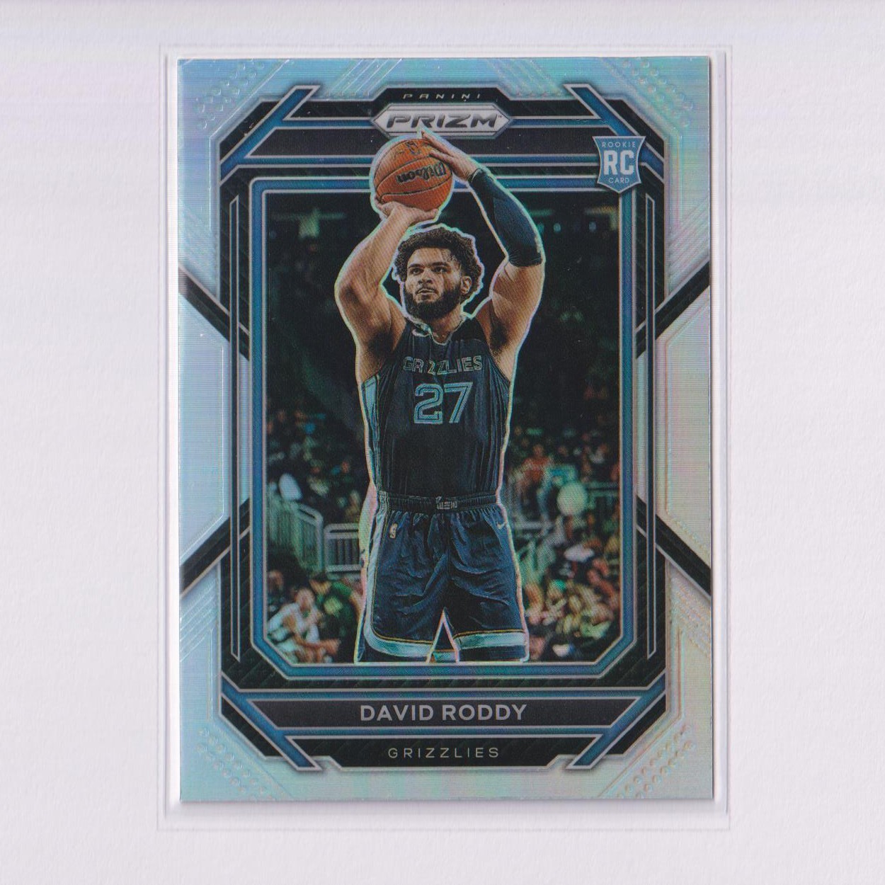 2022-23 Panini Prizm Silver Prizms #261 David Roddy RC Rookie (B)