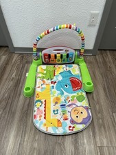 Fisher-Price Deluxe Kick 'n Play Piano Gym and Maracas NEW Unisex Toy Mat Music