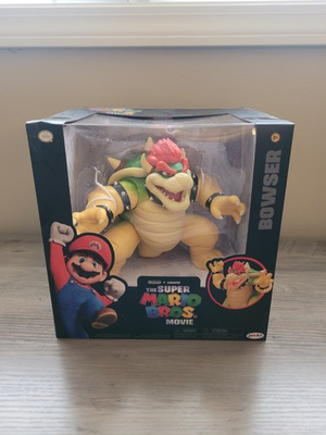 #ad #ad New The Super Mario Bros Movie 7” Bowser Figure W Fire Breathing Effect Jakks $15.00