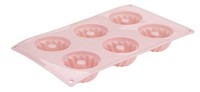Dr. Oetker Silikon-Gugelhupfform 6Er Set Korall Pink Platinsilikon