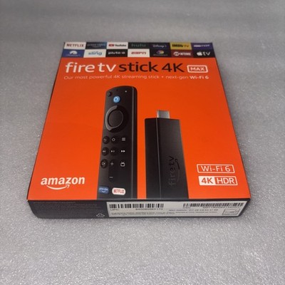 Amazon Fire TV Stick 4K Max Media Streamer with Alexa Voice Remote
