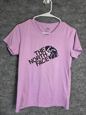 North Face Shirt Girls Large 14/16 Purple FlashDry Outdoor Performance Tee