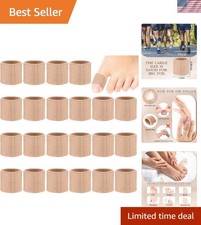 Gentle Gel Toe Protectors - 24 Large Cushions for Calluses  Blisters Relief
