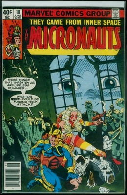 Marvel Comics The MICRONAUTS #18 Newsstand VFN 8.0