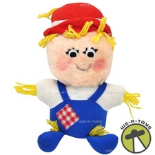 1983 Del Monte Shoo Shoo Scarecrow 12" A Country Yumkin Plush Doll Used