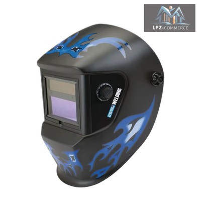 Solar Auto Darkening Welding Helmet Shade 9-13, Grind Mode, 6.78  View  NEW BOX