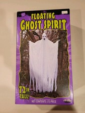 Fun World New Sealed Floating Ghost Spirit Halloween Decoration Set w/Box NISB