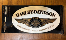 HARLEY DAVIDSON 110th Anniversary Large Oval Decals Made in USA