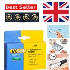 2000 Pack of 140/8mm Heavy Duty Staples - Perfect for Insulation & More 0.0050 per staple