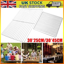 BBQ Grill Grate Grid Wire Mesh Rack Cook Replacement Net Outdoor 45x30cm/30x25cm
