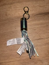 NOS Decorative Clip On Power Bank Apple Charger & Mini USB All In 1. Very Unique